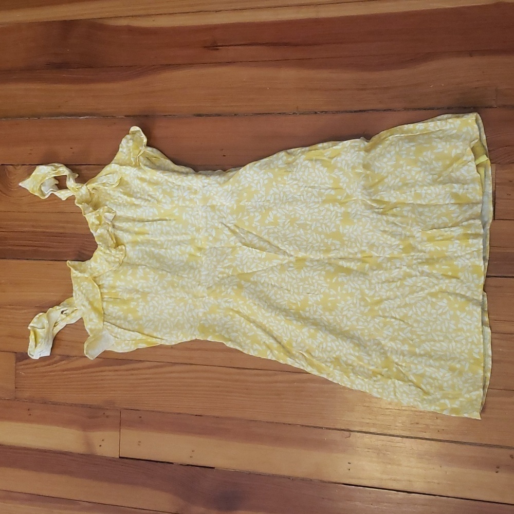 H&M Yellow Floral Dress